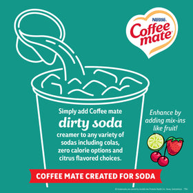 Coffee mate shelf-stable creamer keeps counters tidy and ready