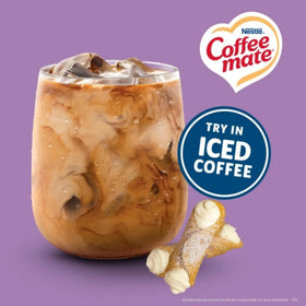 Coffee Mate shelf-stable creamer that doesn't require refrigeration.