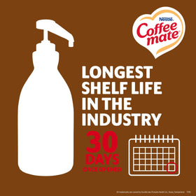 Coffee mate Snickers room-temperature storage preserves flavor without refrigeration
