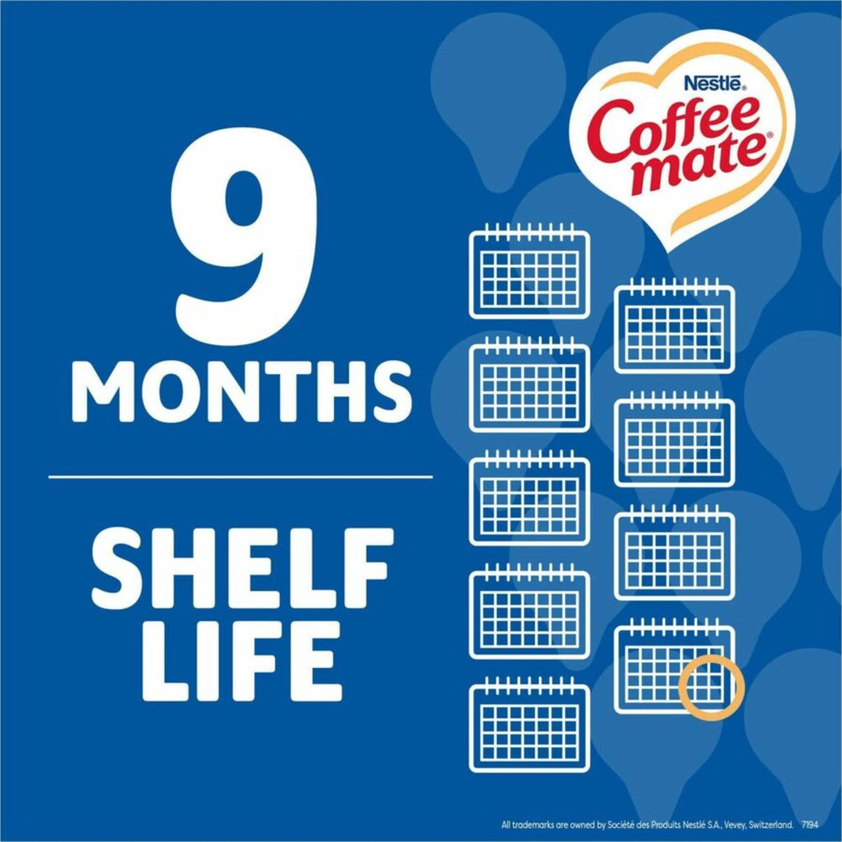Coffee Mate vanilla almond flavor adds nutty notes to drinks with a smooth finish.