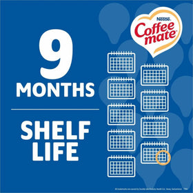 Coffee Mate vanilla almond flavor adds nutty notes to drinks with a smooth finish.