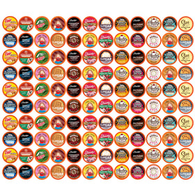 Coffee Pod Variety Packs box front, ideal for gifting and discovering flavor variety
