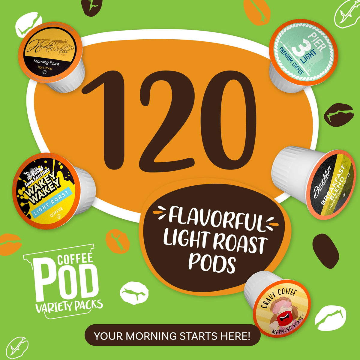 Coffee Pod Variety Packs convenient breakroom solution with long-lasting supply.
