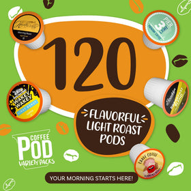 Coffee Pod Variety Packs convenient breakroom solution with long-lasting supply.