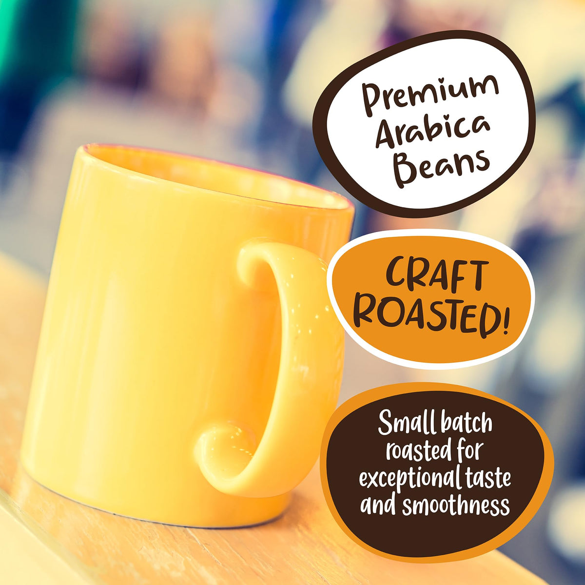 Coffee Pod Variety Packs cinnamon subway decaf pod on display.