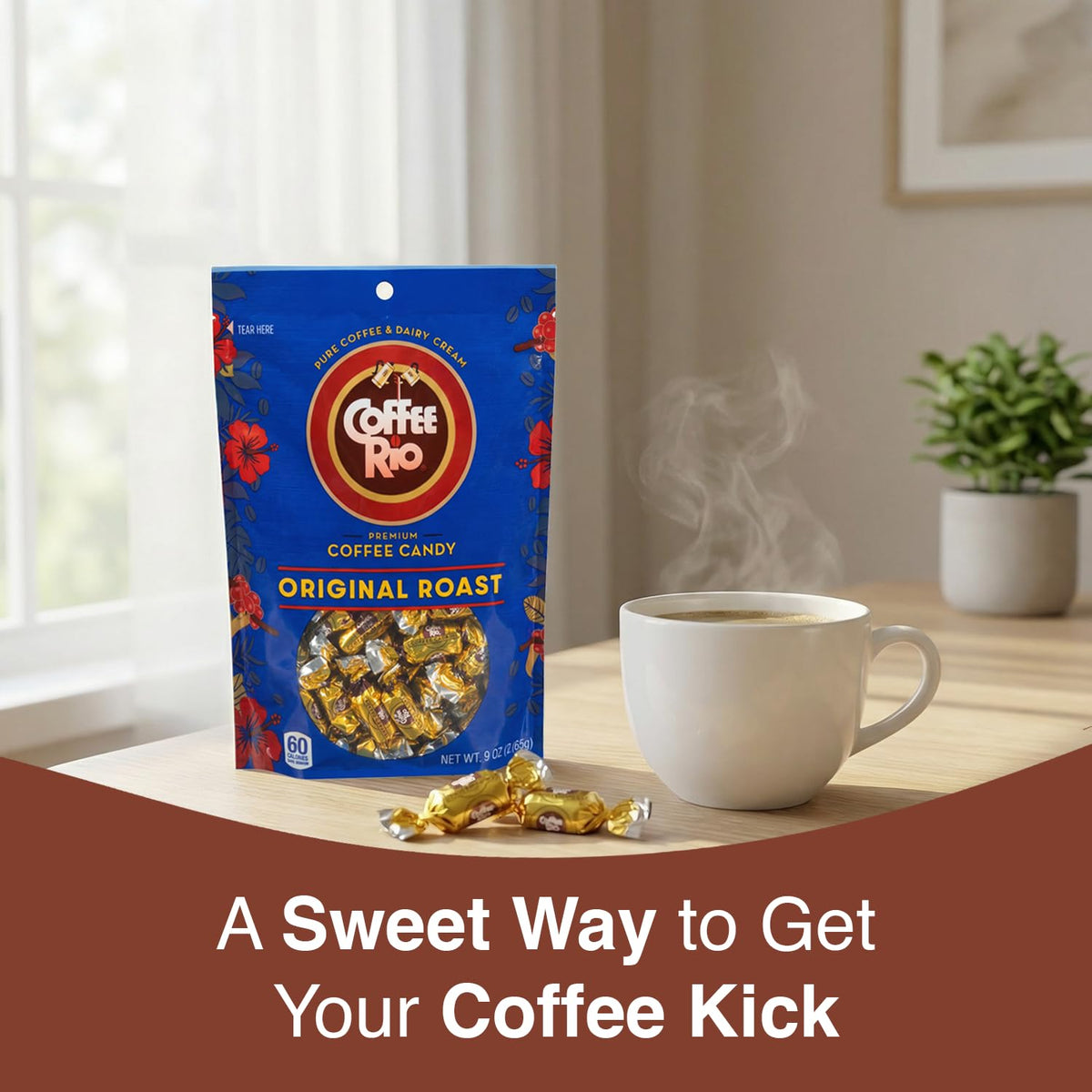 Coffee Rio caramel candies taste notes of rich coffee and cream