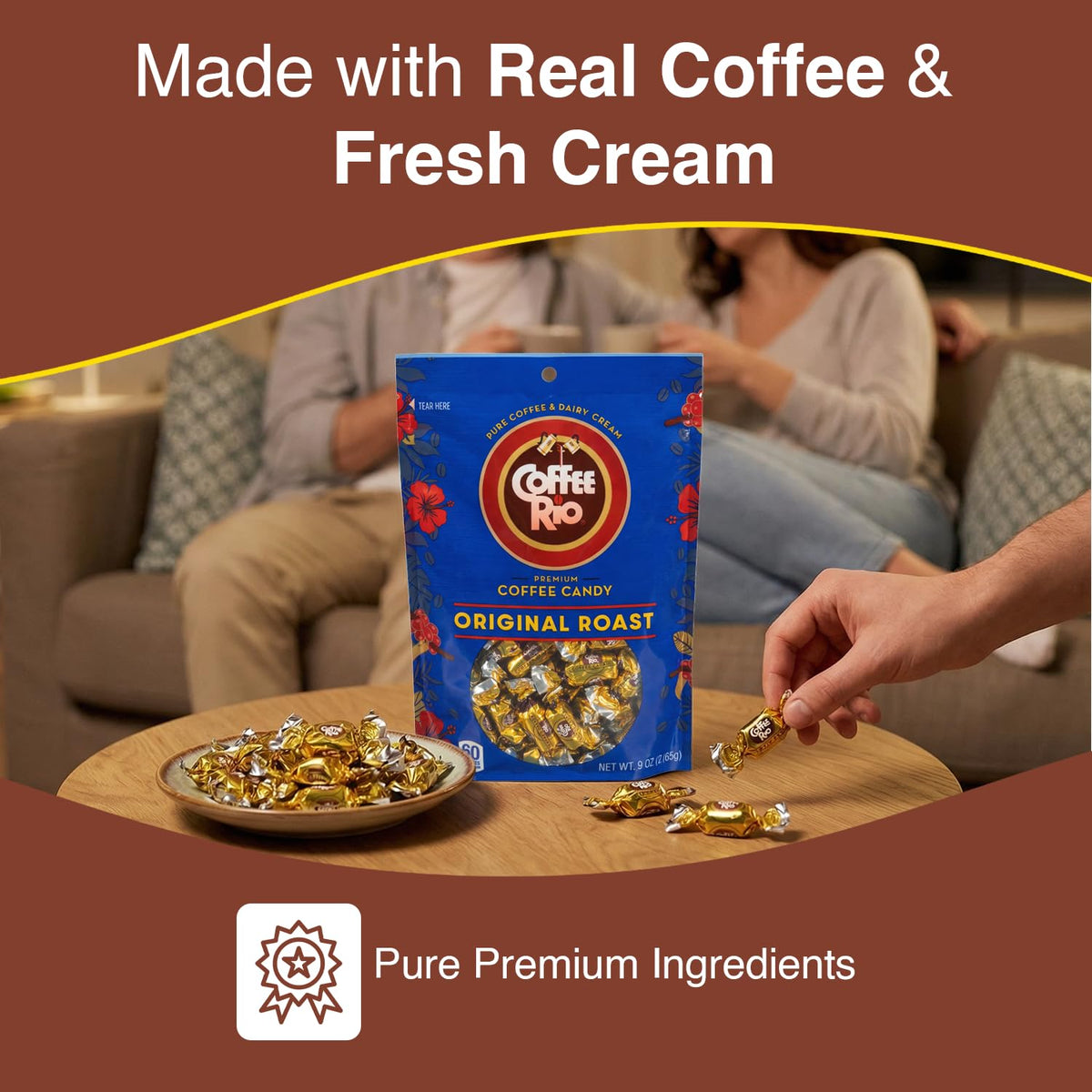 Coffee Rio kosher-certified caramel candies for diverse diets