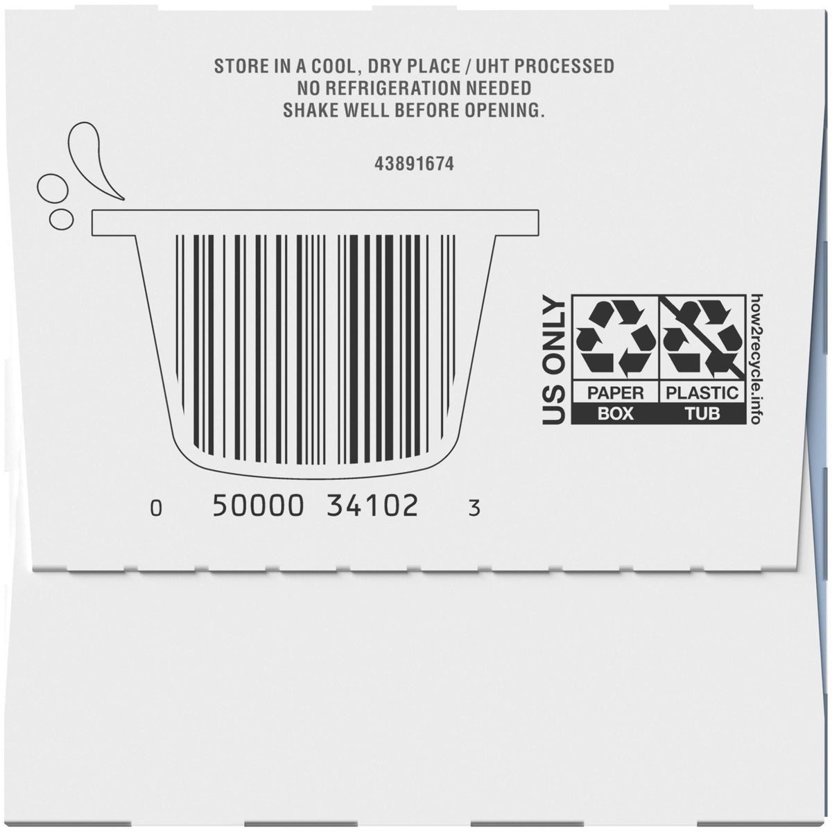 No refrigeration required convenient Coffee Mate singles for travel