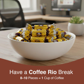 Coffee Rio kosher badge on packaging signals accessible indulgence