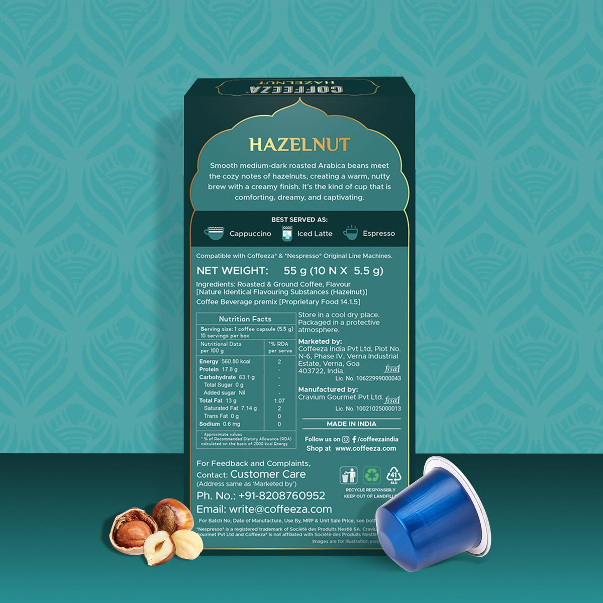 Coffeeza 30-Pod 3-Pack display illustrating convenient single-serve format for busy mornings.