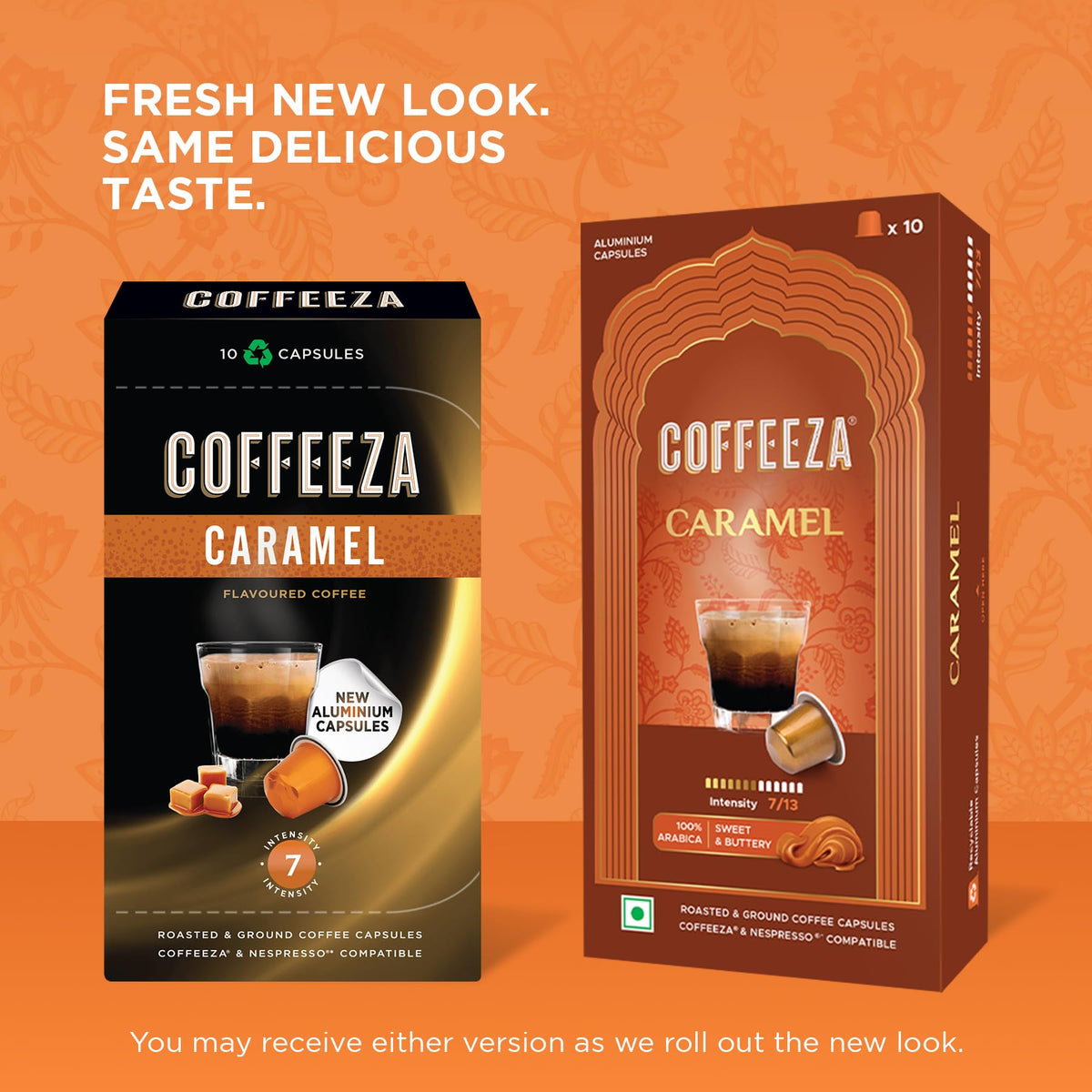 coffeeza aluminium pod illustrating originalline compatibility for easy brewing