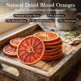 çokçerez blood orange slices over tea or water for refreshing citrus notes