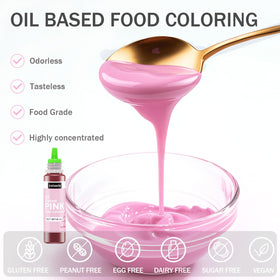 Colaele violet oil color for elegant candy details and chocolate accents