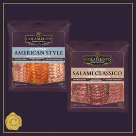 COLAMECO'S Classico Salami Trio ready-to-eat serving idea for quick lunches