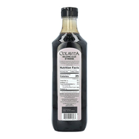 Colavita Balsamic Glaze provides a glossy finish on pizza.