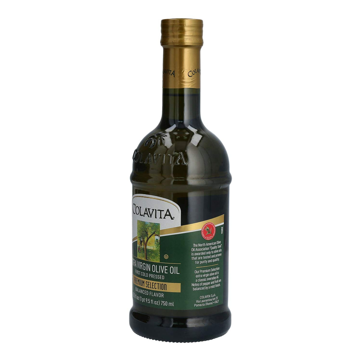 COLAVITA Italian olive grove origin enhances authentic flavor for sauces and sautéing.