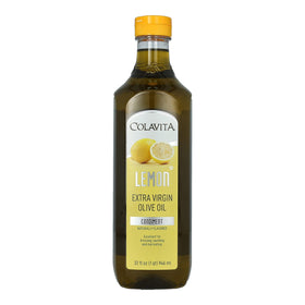 Colavita Lemon Olive Oil bottle delivering bright citrus for dressings and marinades