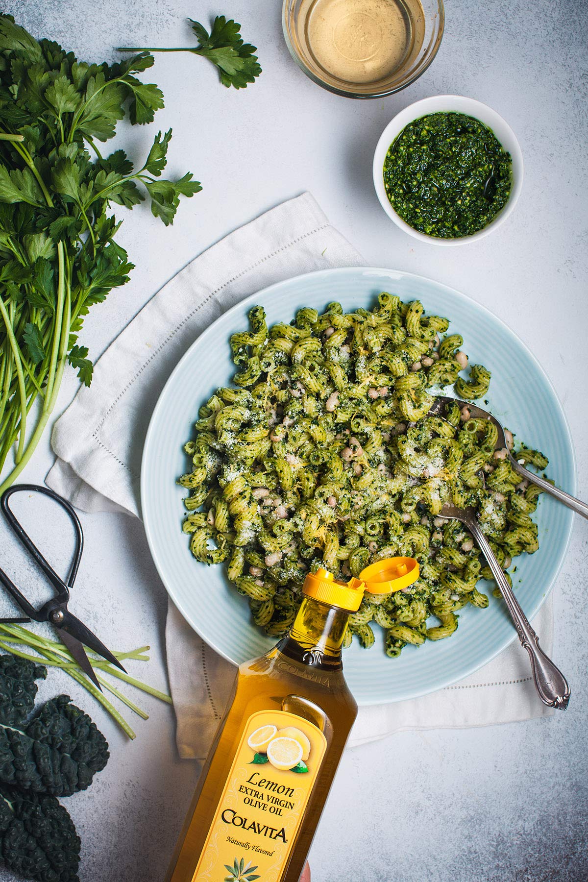 Colavita Lemon EVOO on the grill adds brightness to vegetables