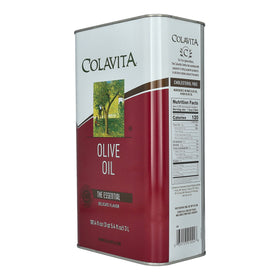 Colavita light olive oil butter substitute in tin, ideal for baking.