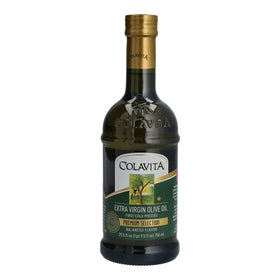 COLAVITA olive oil pours over a dish, boosting aroma and taste