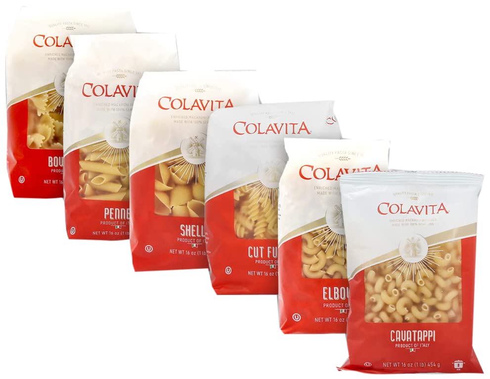 Colavita Pasta Variety Pack offers six authentic pastas for quick, flavorful weeknight meals.
