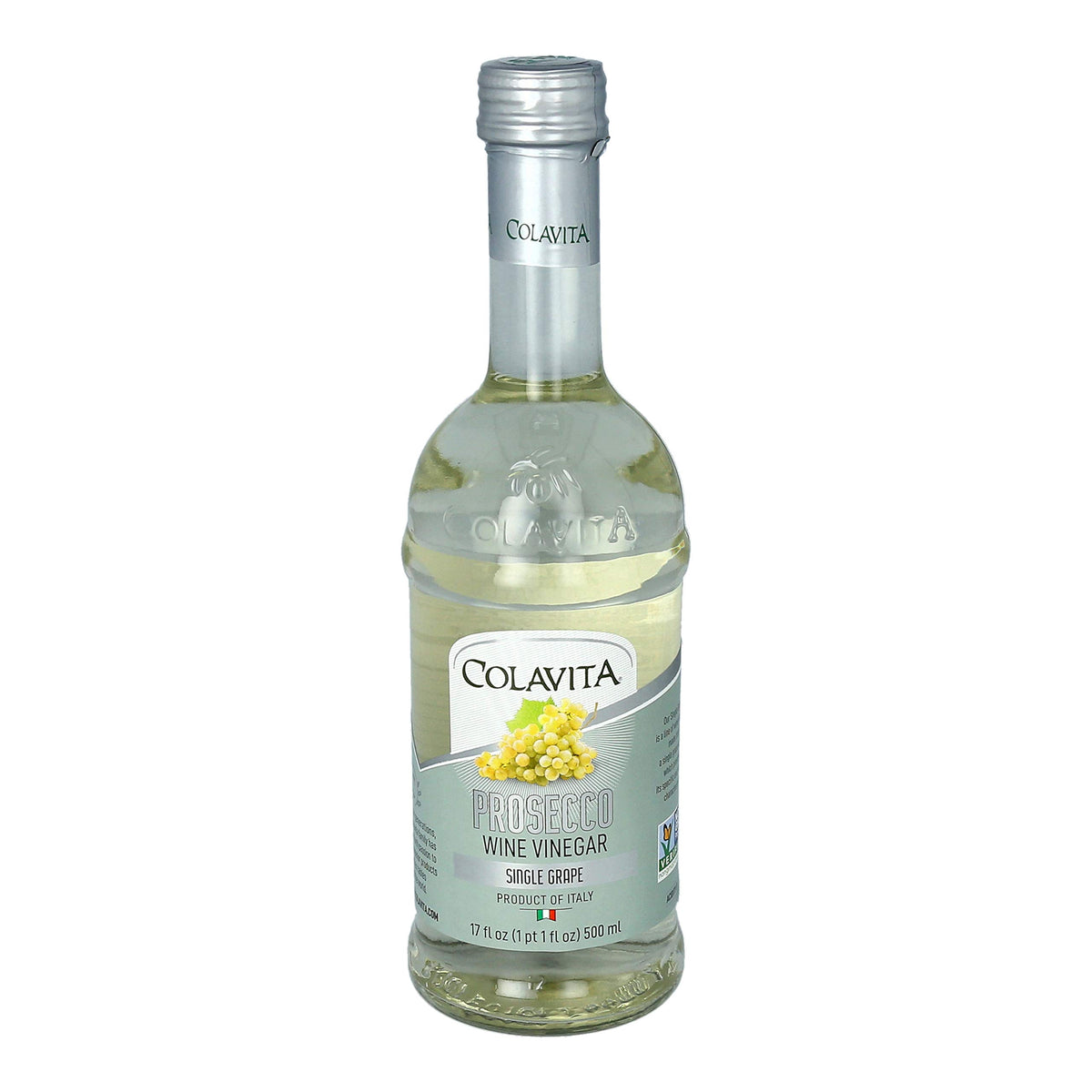 Colavita Prosecco White Wine Vinegar being poured for rich pan sauces.