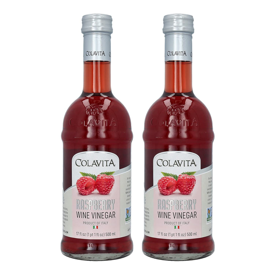 Colavita Raspberry Red Wine Vinegar bottle for vibrant dressings