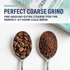 COLD BREW LAB French press ready grind for simple at-home brewing.