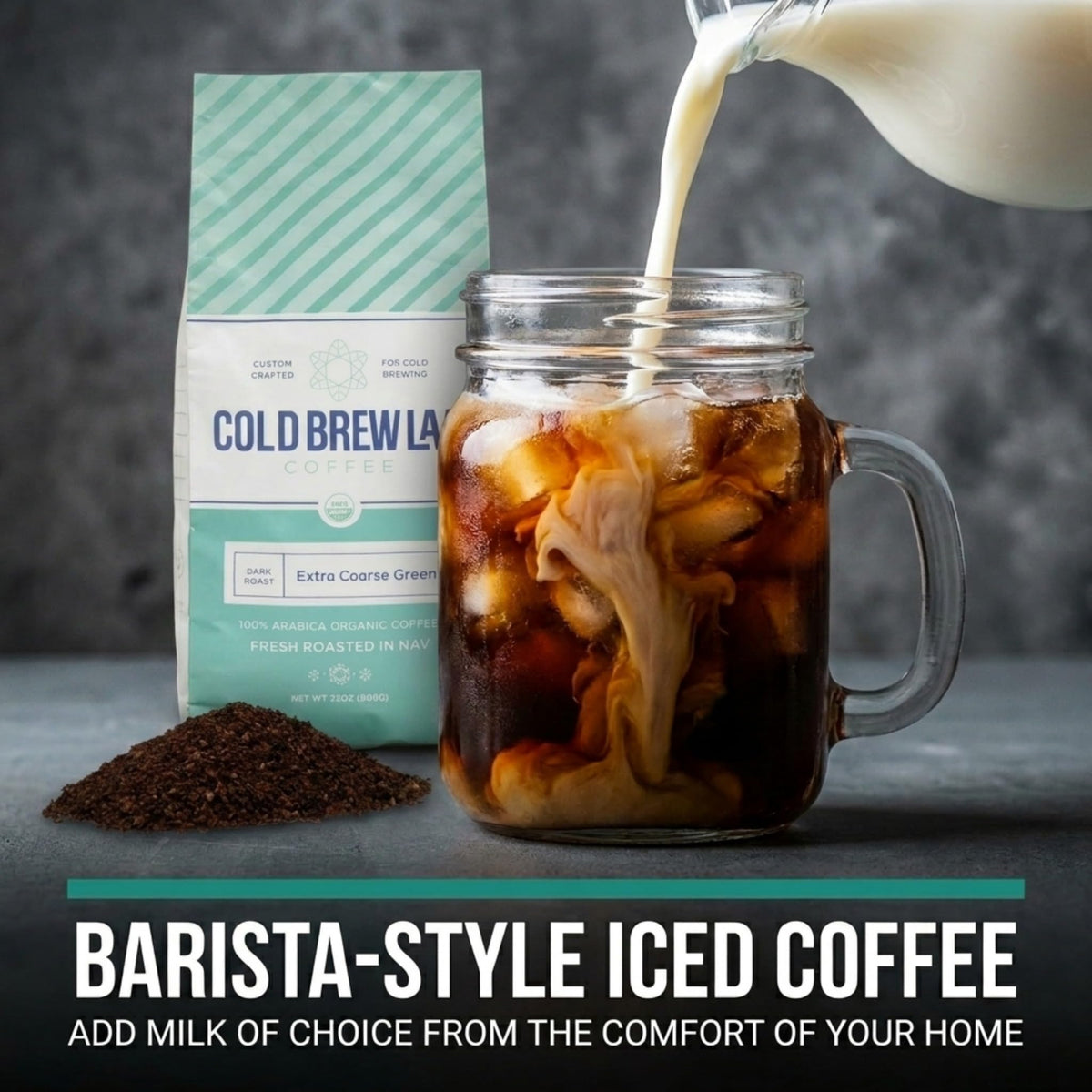 COLD BREW LAB freshly roasted in NYC for peak cold brew flavor.