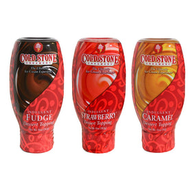 Cold Stone Creamery caramel sauce bottle drizzle for indulgent ice cream toppings