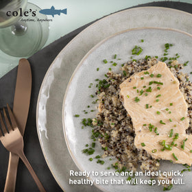 Coles Open Eat Meals high-protein tin appeals to active lifestyles and quick meals