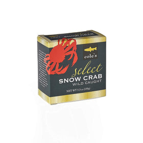 Cole's Snow Crab meat from Patagonian waters, protein-rich for quick weeknight meals.