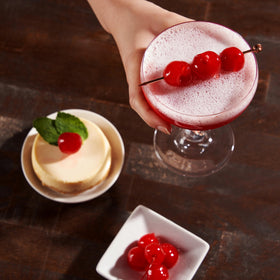 Maraschino cherries from Collins Chicago offer a timeless garnish.