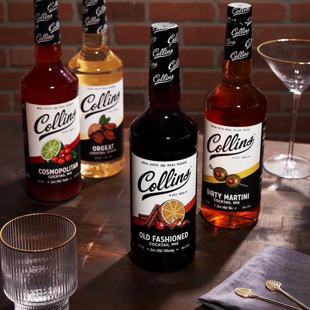 Punch bowl with Collins Orgeat adding festive, nutty depth to drinks.