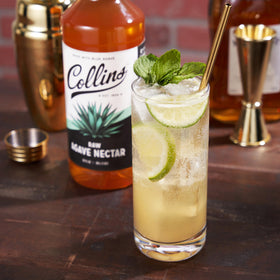 Collins Chicago raw agave nectar coffee pour for smooth sweetness