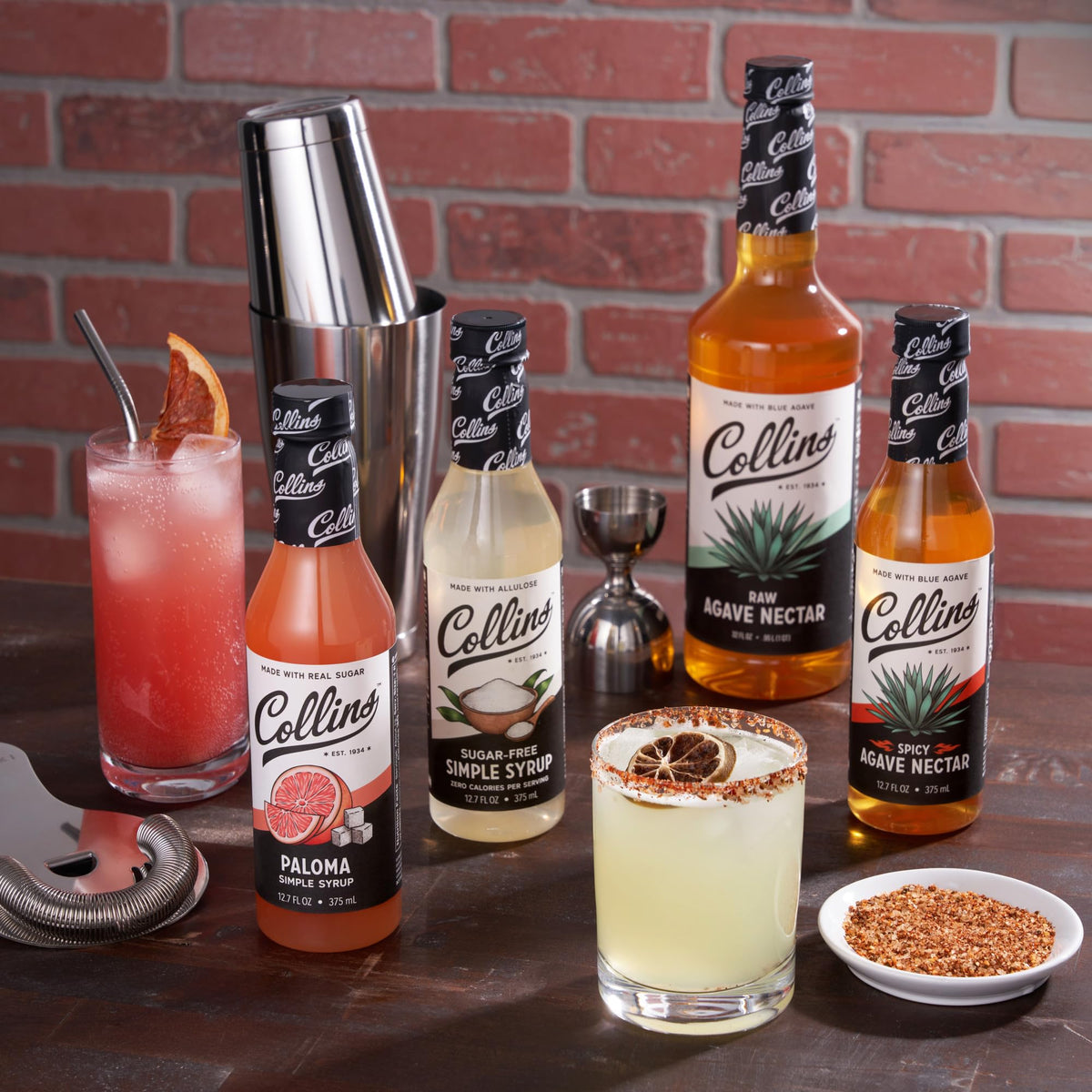 Collins Chicago raw agave nectar tea infusion sweetening herbal blends