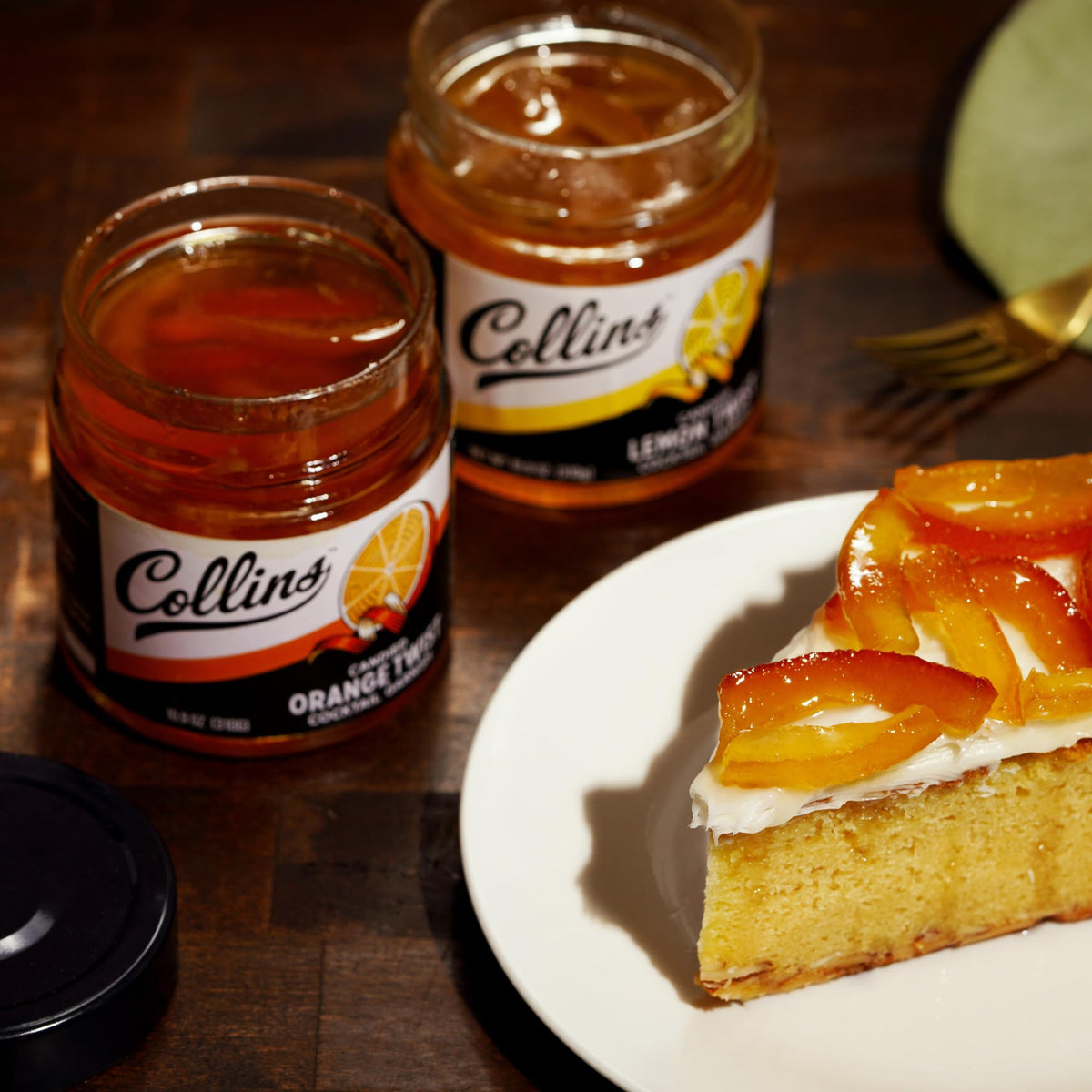 Collins Candied Orange Peel Twist makes a thoughtful gift for cocktail lovers.