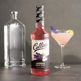 Party punch batch flavored with Collins Lavender Syrup