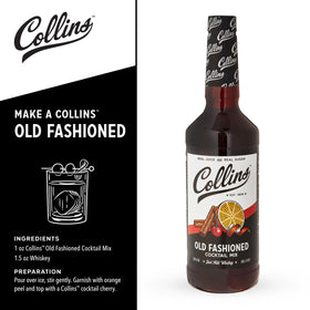 Collins bourbon cherries garnish adding a rich cherry note to any whiskey drink