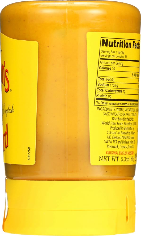 Colman's mustard on a sandwich showcases a zingy kick for everyday lunches.