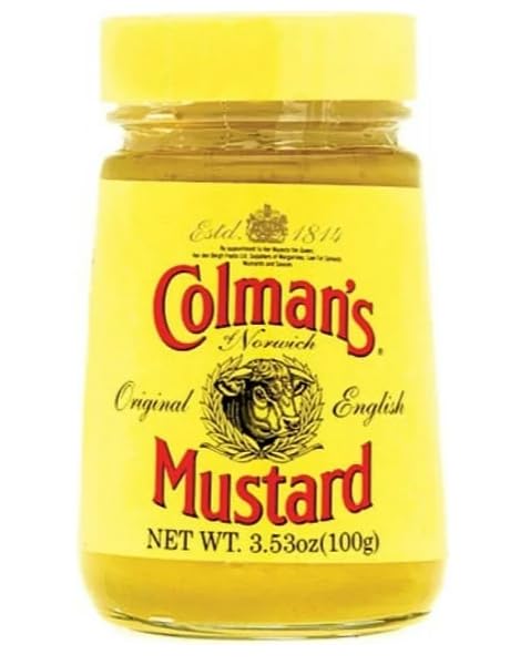 Colman’s Prepared 2 Pack mustard seeds blend enhances sandwiches and dressings.