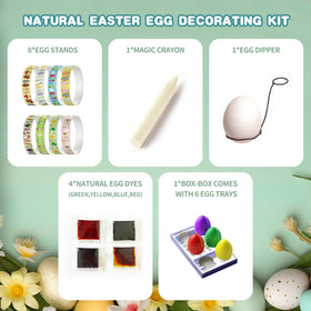COLMIUX green natural dye liquid for fresh egg hues