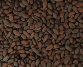 Colombian Cacao Raw Beans bag-open presents whole beans ready for grinding and DIY cacao.