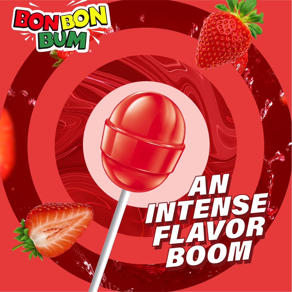 Colombina Bon Bon Bum gluten-free candy with cane sugar for mindful snacking.