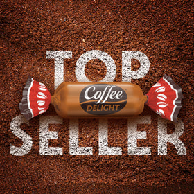 Colombina Coffee Delight count display highlights 200 individually wrapped chews.