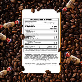 Colombina Coffee Delight on office desk makes a quick caffeine pick-me-up.