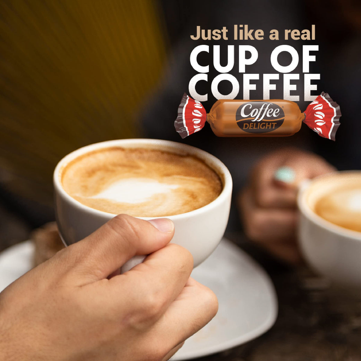 Colombina Coffee Delight pack open reveals 200 chews for sharing.