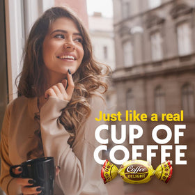 Colombina Coffee Delight packaging and branding shown for easy recognition.