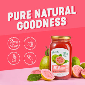Colombina Guava Jelly swirl on pancakes adds natural sweetness