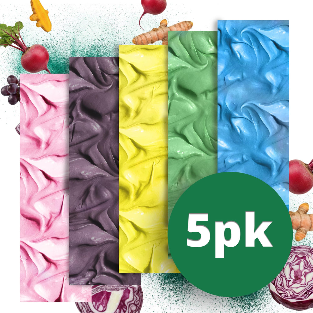Color Garden cake decorating dye adds vivid, natural tones to icing without artificial additives.